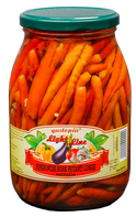 PEPRLVS1 - Long red chilies in oil